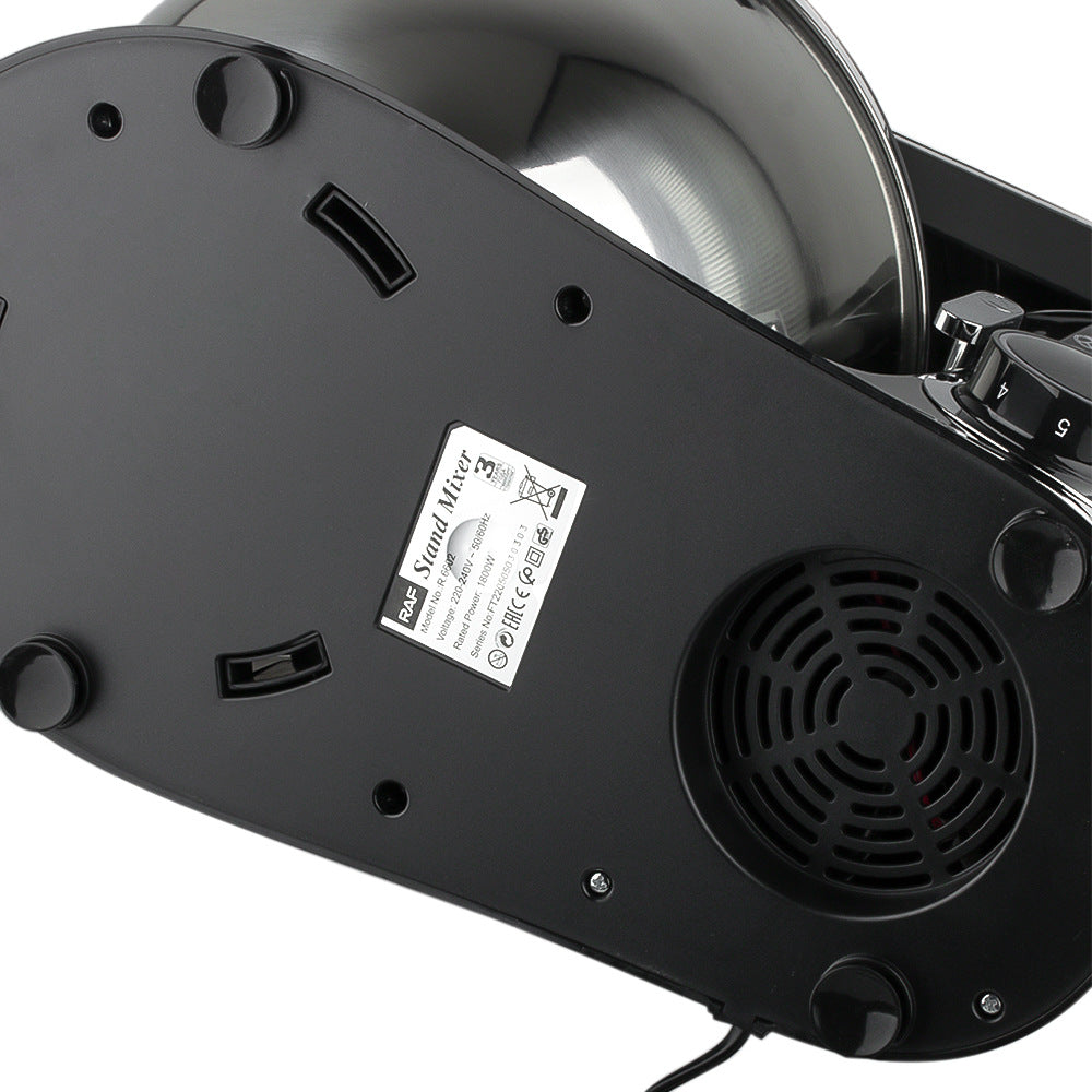 RAF European Standard Household Multifunctional Kitchen Machine Stainless Steel Bowl High Power Dough Mixer Egg Beater Whisk Mixer - 图片 19