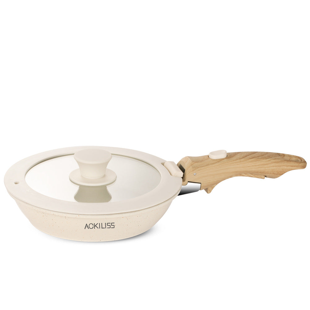 ACL Household Detachable Set Pot Non-Stick Pot Nine-Piece Frying Pan Soup Pot Frying Pan Induction Cooker Gas Universal - 图片 12