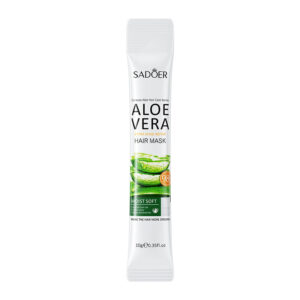 Aloe Vera Hair Mask10g SADOER Smooth and Improve Frizz Portable Cross-Border Wholesale