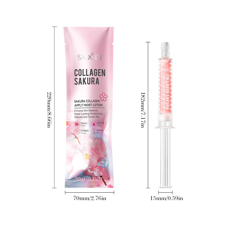 Sakura Collagen Essence SADOER Moisturizing and Nourishing Smear-On Moisturizing Lotion Wholesale - 图片 5
