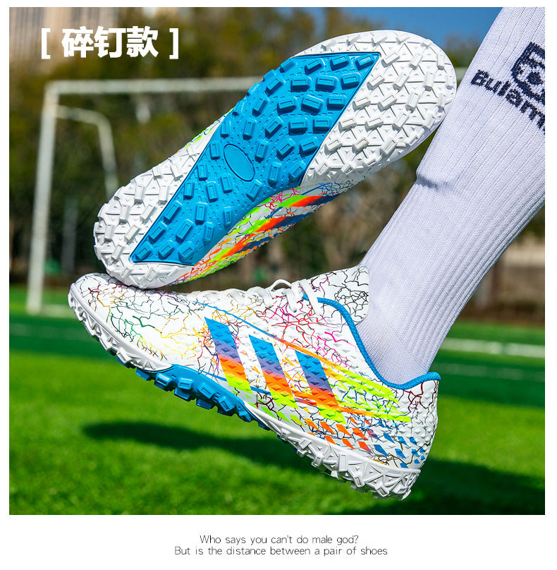 New professional football shoes for men and women AG Spike TF Broken Nail Youth Student Grassland Competition Training Shoes - 图片 41