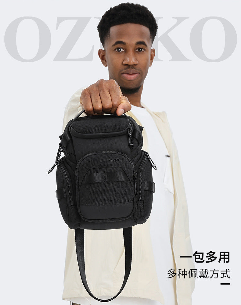 Tactical Cycling Leg Bag Motorcycle Waist Bag Men's Waterproof Multifunctional Motorcycle Crossbody Shoulder Bag Outdoor Sports Bag - 图片 32