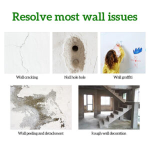 Factory Custom Wall Repair Paste Odorless White Putty Wall Surface Pits Nail Holes Repair Wall Leveling Putty Paste
