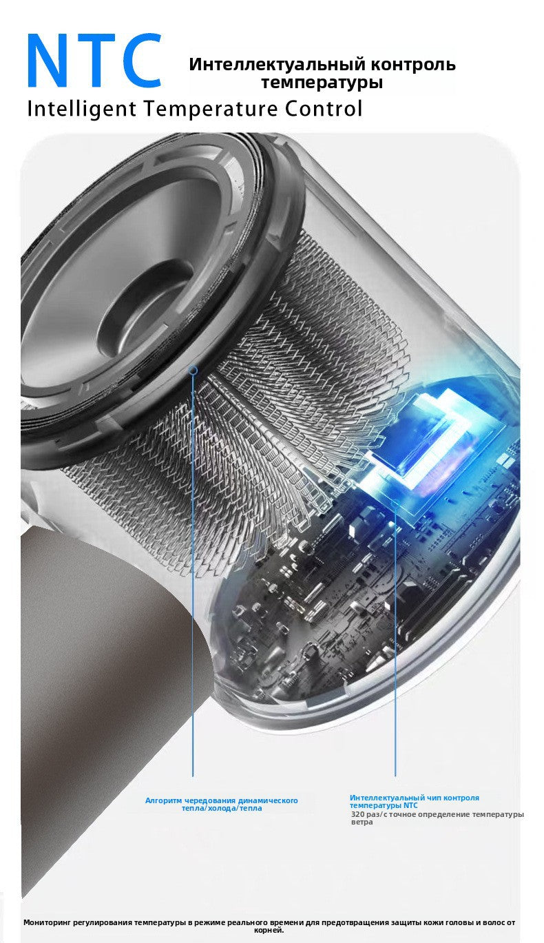 фeH Hair Dryer Household High Power High Speed Hair Dryer Fully Automatic Curling Iron 7-in-1 Negative Ion Hair Dryer - 图片 20