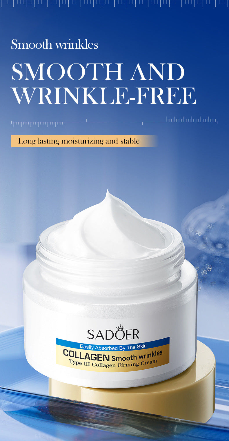 Cross-border Type III Collagen Wrinkle Cream60g Skin rejuvenation hydrating moisturizing face cream wholesale from foreign trade manufacturer - 图片 7