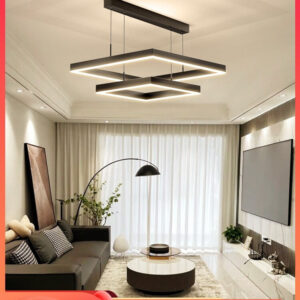 Living Room Chandelier Modern Simple Elegant Living Room Light Minimalist Bedroom Dining Room Light Nordic Style Square Living Room Main Light