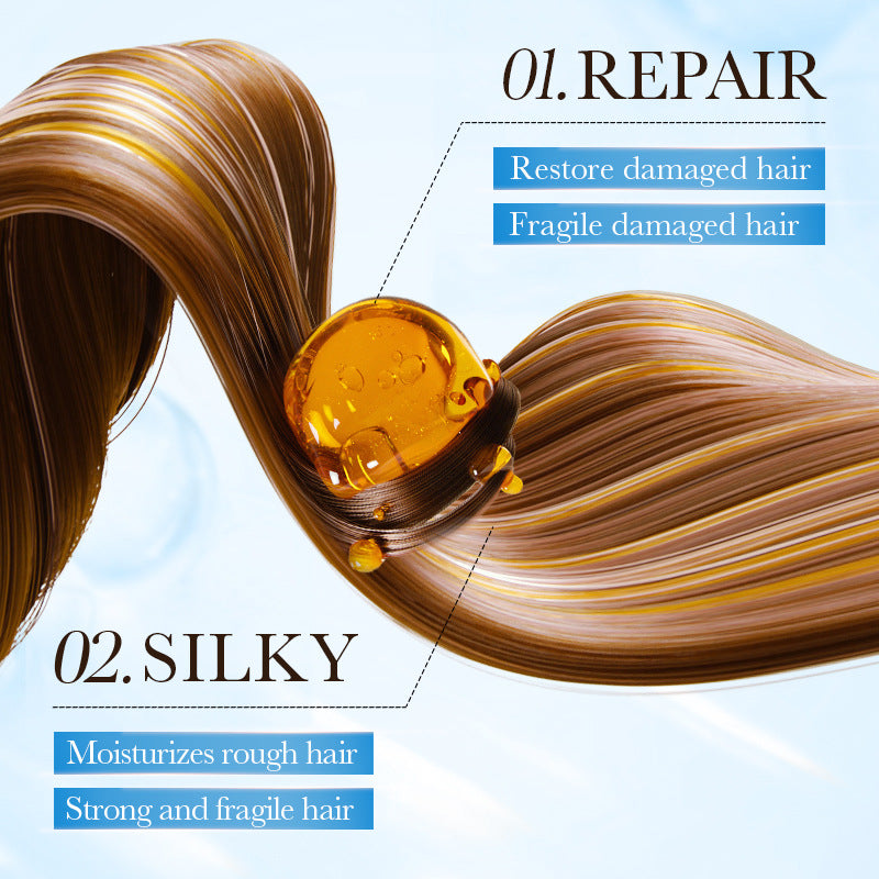 Avocado Smooth and Nourishing Hair Mask SADOER Cross-border foreign trade wholesale of frizz improvement conditioner - 图片 4