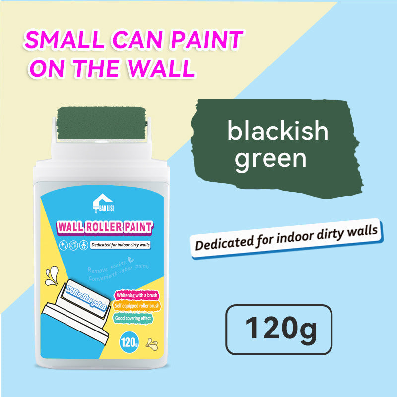 Wall Small Roller Brush Paint Cocoa Roller Dirty Graffiti Renovation Color Change Latex Paint Portable Water-Based Interior Wall Paint - 图片 14