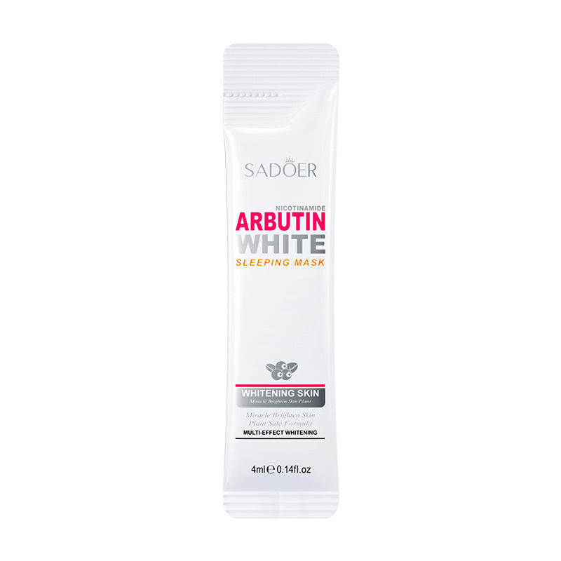 Arbutin Good Night Freeze Mask SADOER Niacinamide No-Rinse Sleeping Mask Strip Pack Cross-Border Wholesale - 图片 6
