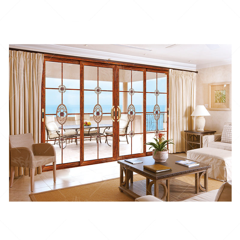 Aluminum Profile Sliding Doors Glass Automatic Sliding Doors Low Price Sliding Patio Doors - 图片 3