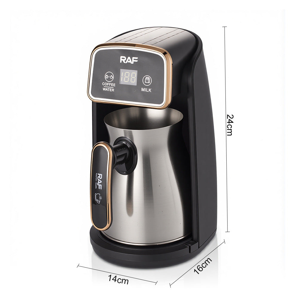 RAF Home Heating Stainless Steel New Turkish Coffee Pot Portable Office Coffee and Tea Maker R156 - 图片 3