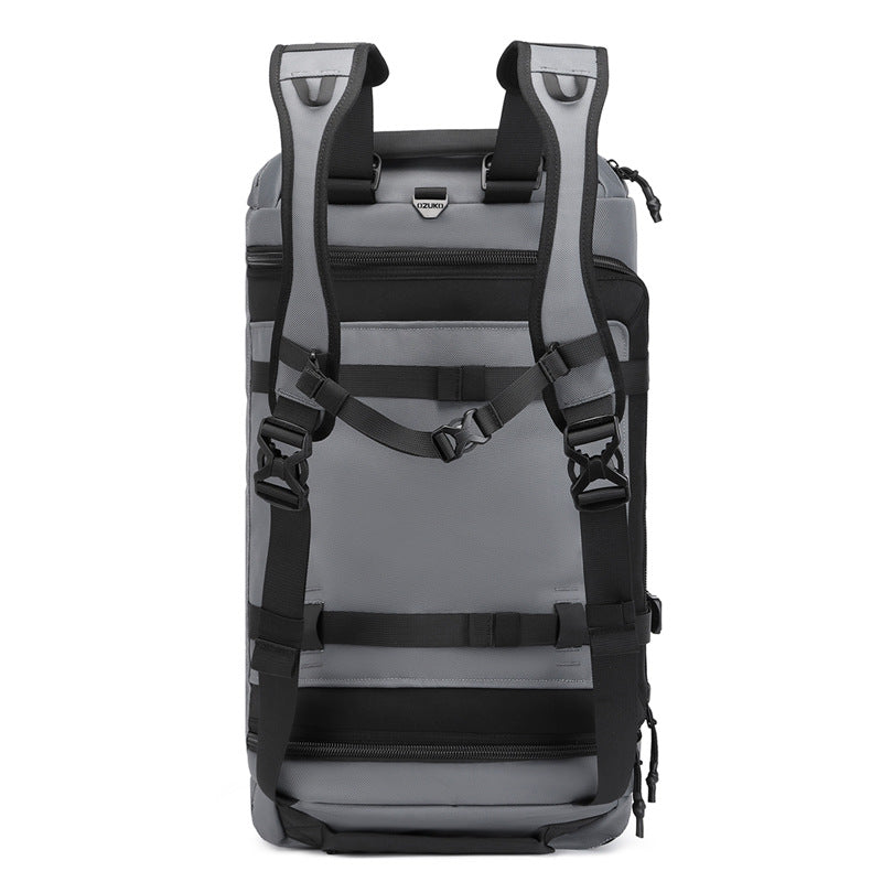 New Men's Travel Bag Large Capacity Sports Fitness Bag Waterproof Handheld Multifunctional Short Trip Backpack Yoga Bag - 图片 4