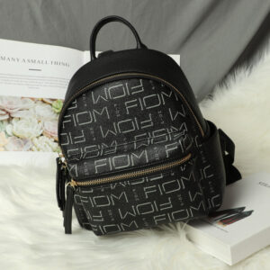 New Fashion Printed Women's Backpack Soft Leather Versatile Large Capacity Student School Bag Mom Travel Bag