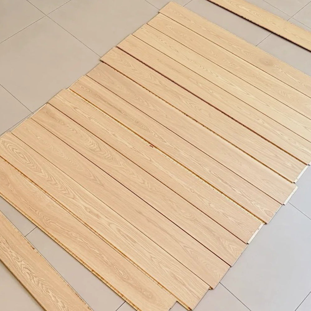 Custom 18mm Three-Layer Engineered Ash Wood Flooring Prefinished Outdoor Hardwood with Multiple Surface Color Finishes - 图片 3