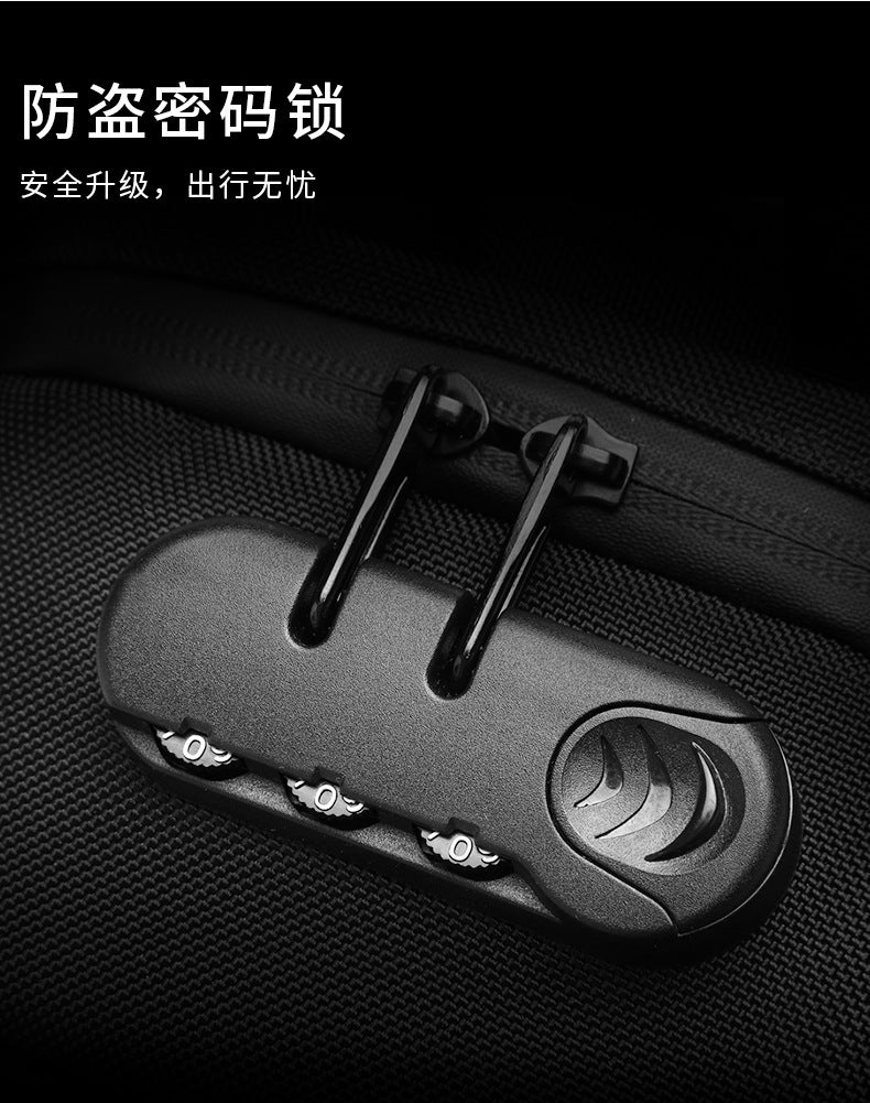 OZUKO Anti-theft Men's Chest Bag Waterproof Oxford Cloth Single Shoulder Crossbody Bag Chest Portable Multifunctional Trendy Bag - 图片 23