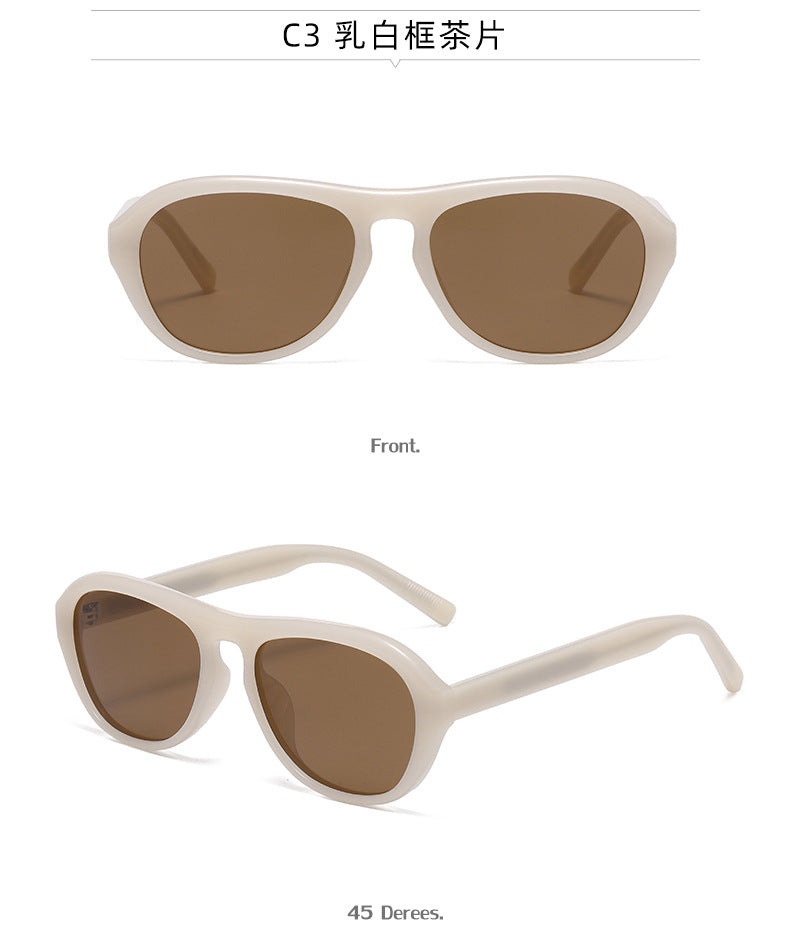 2025New European and American Fashion Polarized Sunglasses for Women, High-end Ultra-light Sun Protection Sunglasses for Women, Trendy for Fishing and Driving - 图片 47