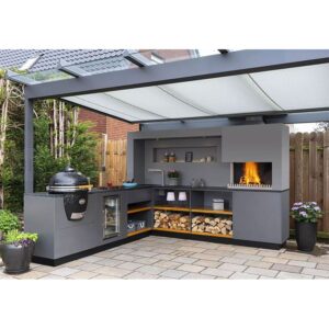 BBQ Island Outdoor Kitchen Grill With Fridge Outdoor Grill Kitchen Pergola Outdoor Kitchen Cabinet
