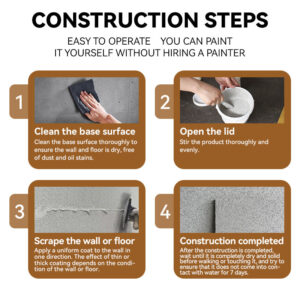 Maral Color Stone Wall Art Paint Scratch Imitation Marble Real Stone Paint Indoor Wall and Floor Decorative Art Coating