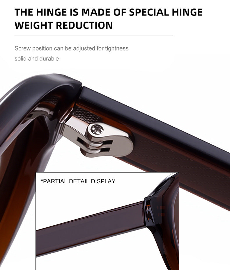 2025New European and American Fashion Polarized Sunglasses for Women, High-end Ultra-light Sun Protection Sunglasses for Women, Trendy for Fishing and Driving - 图片 21