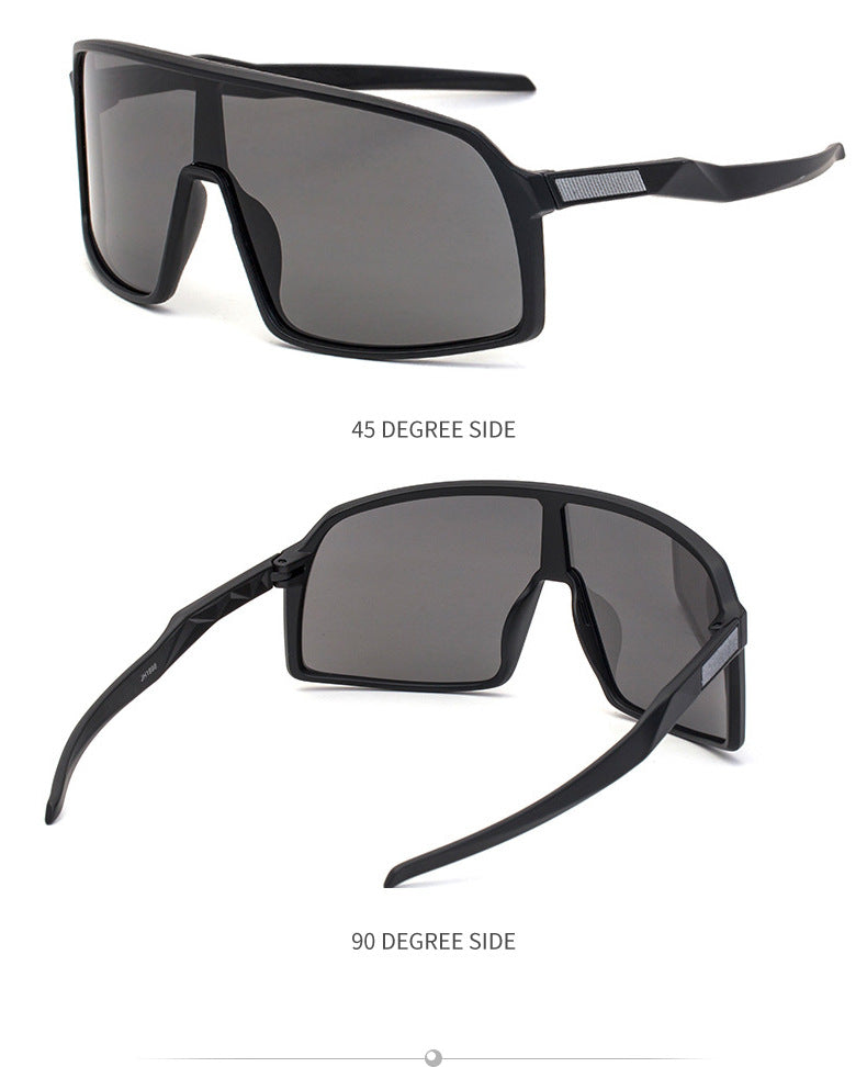 New Colorful Cycling Glasses for Men1998One-piece sunglasses European and American fashion outdoor sports sunglasses - 图片 53