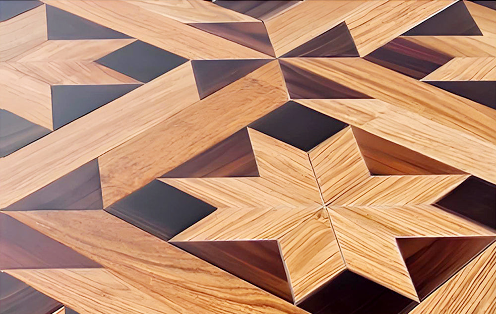 15mm Customizable Square Rosewood Parquet Wood Flooring | Multi-Layer Engineered Panels Outdoor Waterproof Luxury Premium - 图片 15