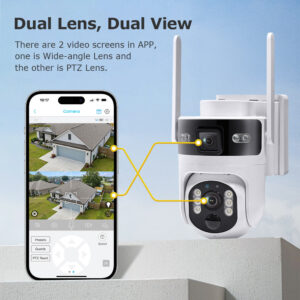 Exclusive Supply4G Hd600MP Outdoor surveillance solar-powered bullet camera with zoom Source Factory Wholesale