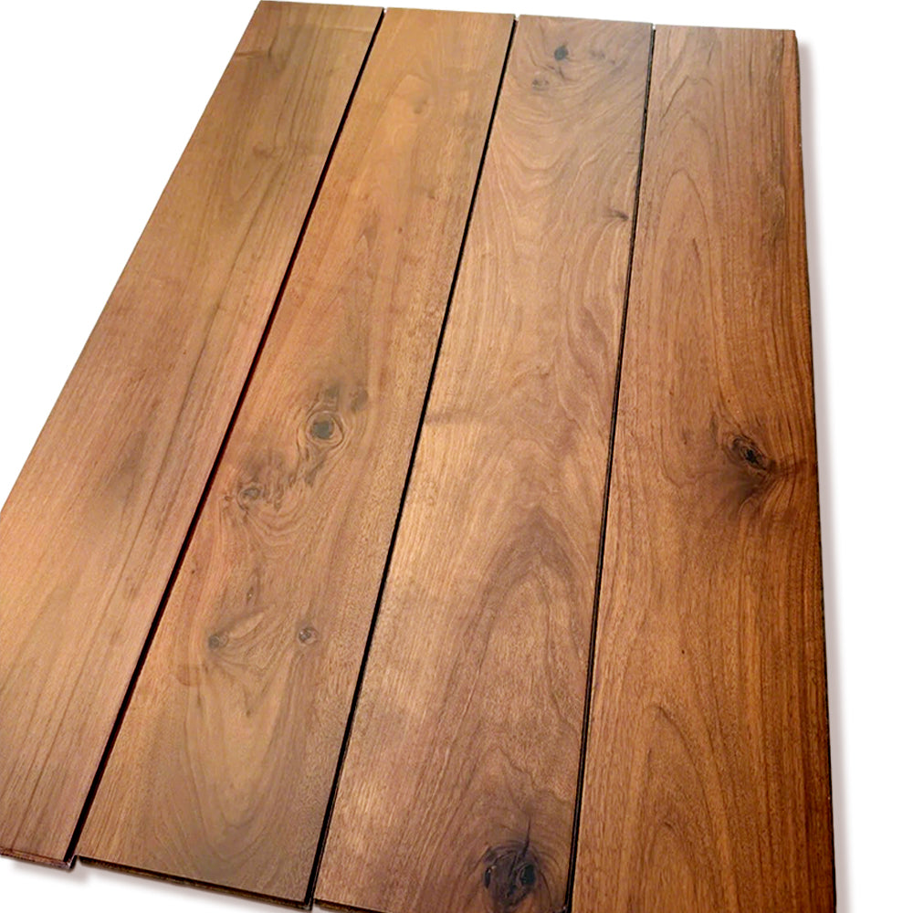 14mm Engineered Black Walnut Wood Flooring | Multi-ply Structure Waterproof & Anti-Slip | Customizable for Park Outdoor Projects - 图片 14