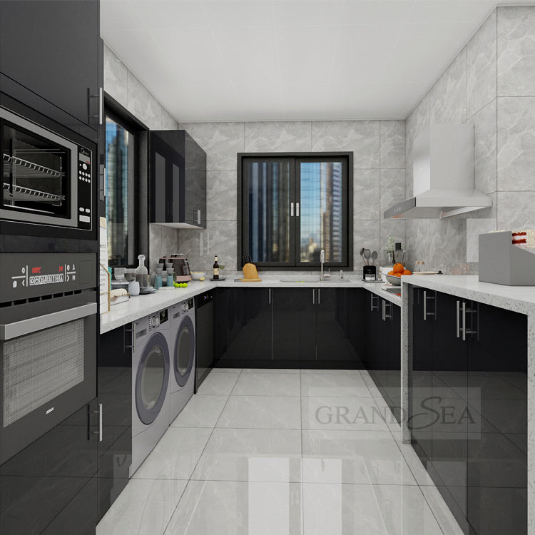 Ready to Assemble Modern Kitchen Cabinets Furniture Aluminium Cabinet Kitchen 4g - 图片 5