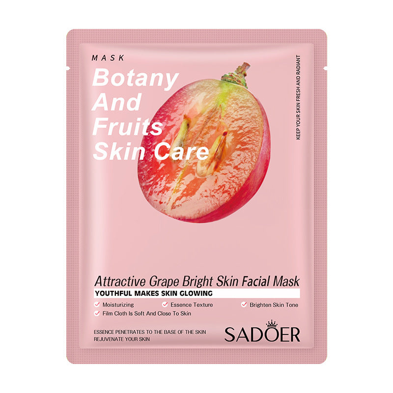 Fruit Mask SADOER Avocado Rose Hydrating Moisturizing Tablets Cross-border Foreign Trade Skincare Wholesale - 图片 11