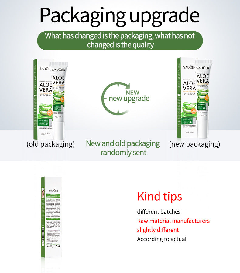 Aloe Vera Skincare Set SADOER Cleansing, hydrating, moisturizing, and nourishing foreign trade manufacturer wholesale - 图片 51