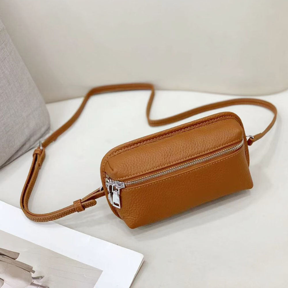 Compact and Exquisite Phone Bag for Women2025New Lightweight Simple Chest Bag Fashionable Portable Mini Crossbody Bag Small Bag - 图片 15