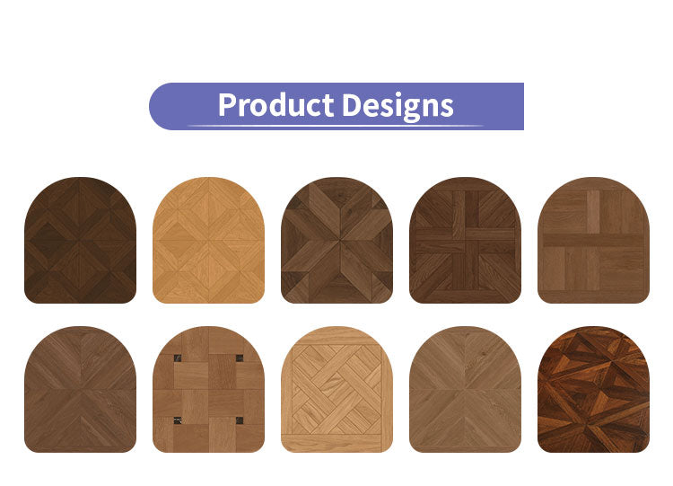 15mm Customizable Square Rosewood Parquet Wood Flooring | Multi-Layer Engineered Panels Outdoor Waterproof Luxury Premium - 图片 8