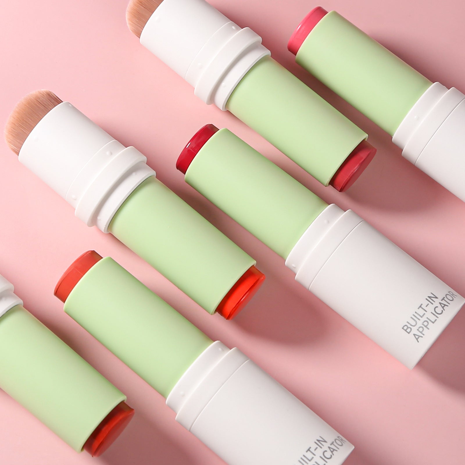 New Product sheloves Blush Stick Long-lasting Natural Color Cream Rouge Low Saturation Expanding Color Makeup - 图片 18