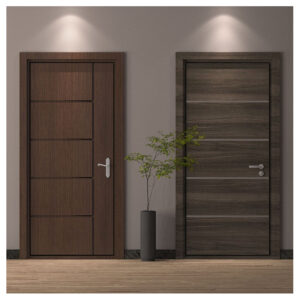 Wholesale Flush Laminated Fire  Wood Doors Wooden Fire Door Fire Rated Wooden Door for Hotel