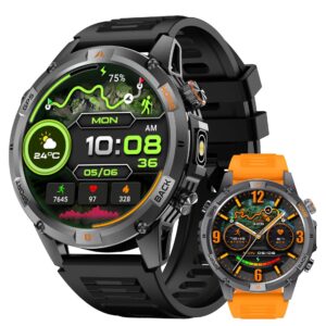 YK15Smart Watch Bluetooth Call Heart Rate Pedometer Sleep Depth Waterproof GPS Beidou Positioning Sports Three-Proof