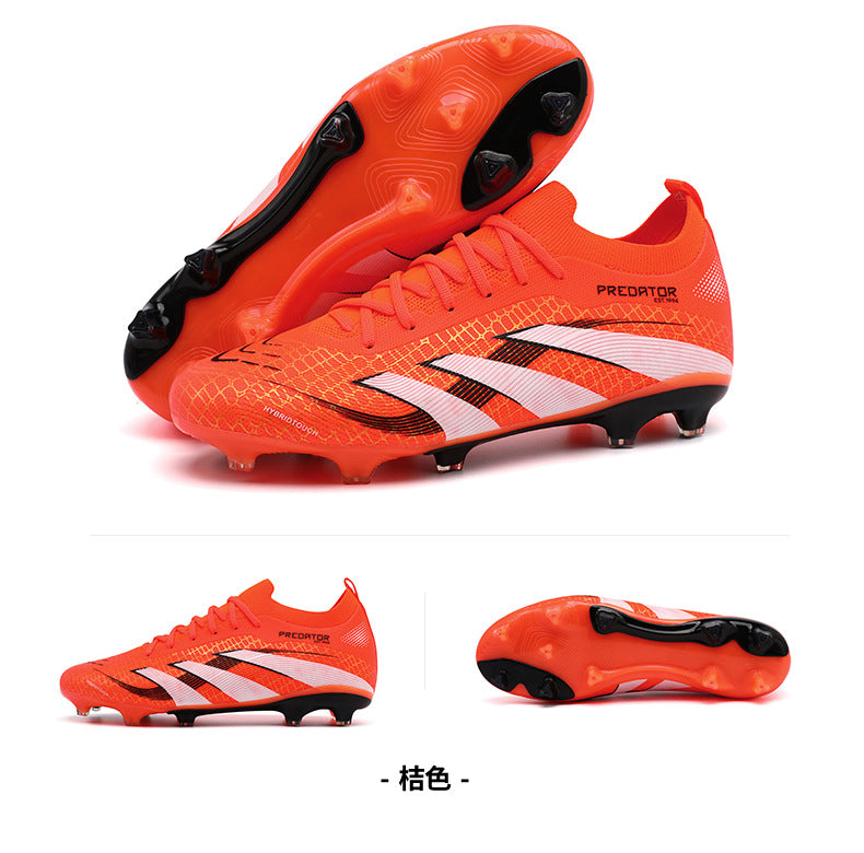 2025New Football Shoes for Men and Women, Youth Students, Fashionable and Comfortable, Long Spikes, Low-top, Factory Direct Sale - 图片 53
