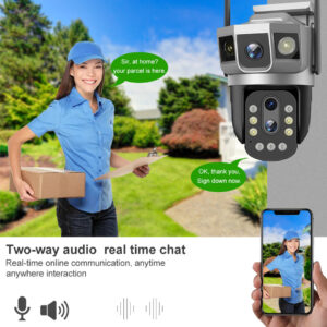 V380Solar Low Power Consumption4G Southeast Asia Russian version wireless wifi102x Zoom Solar Camera