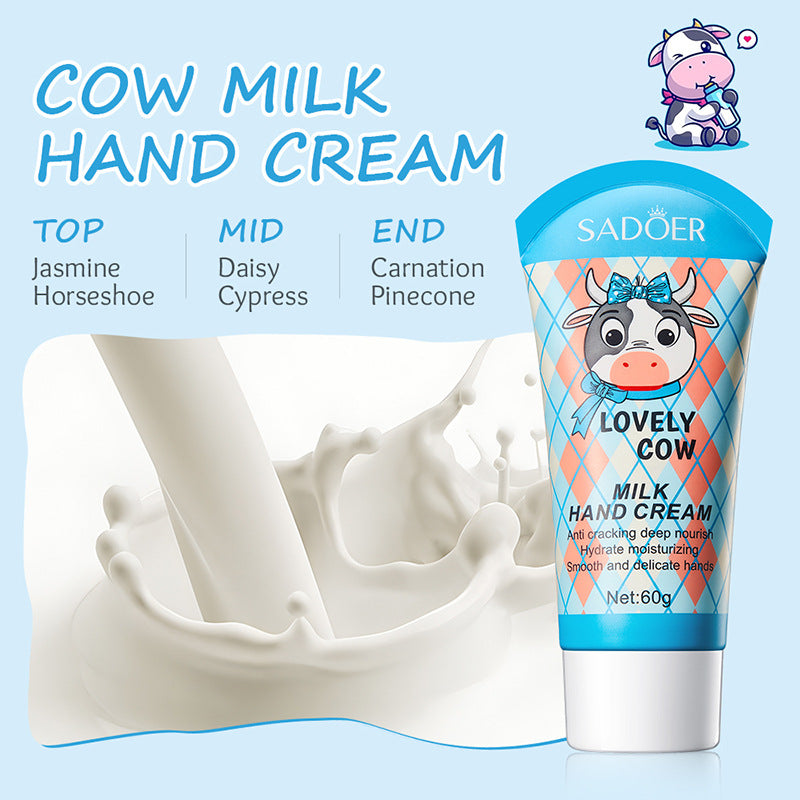 Cartoon Hand Cream60g SADOER Avocado Milk Moisturizing and Hydrating Autumn and Winter Cross-Border Wholesale - 图片 6