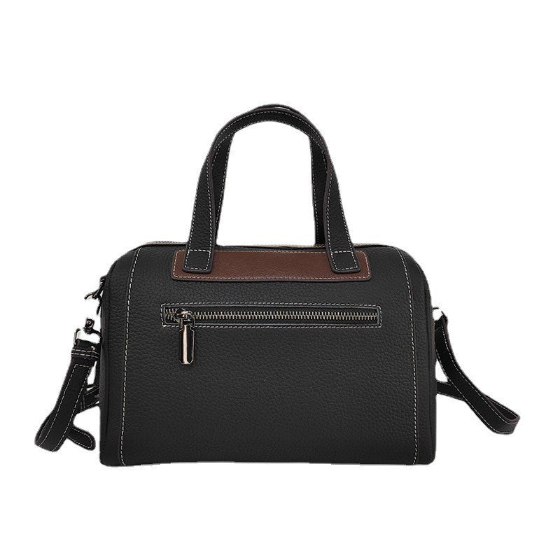 Boston Crossbody Pillow Bag Privacy Protection Fingerprint Unlock Genuine Leather Handbag Commuter Women's Bag Crossbody Bag - 图片 31