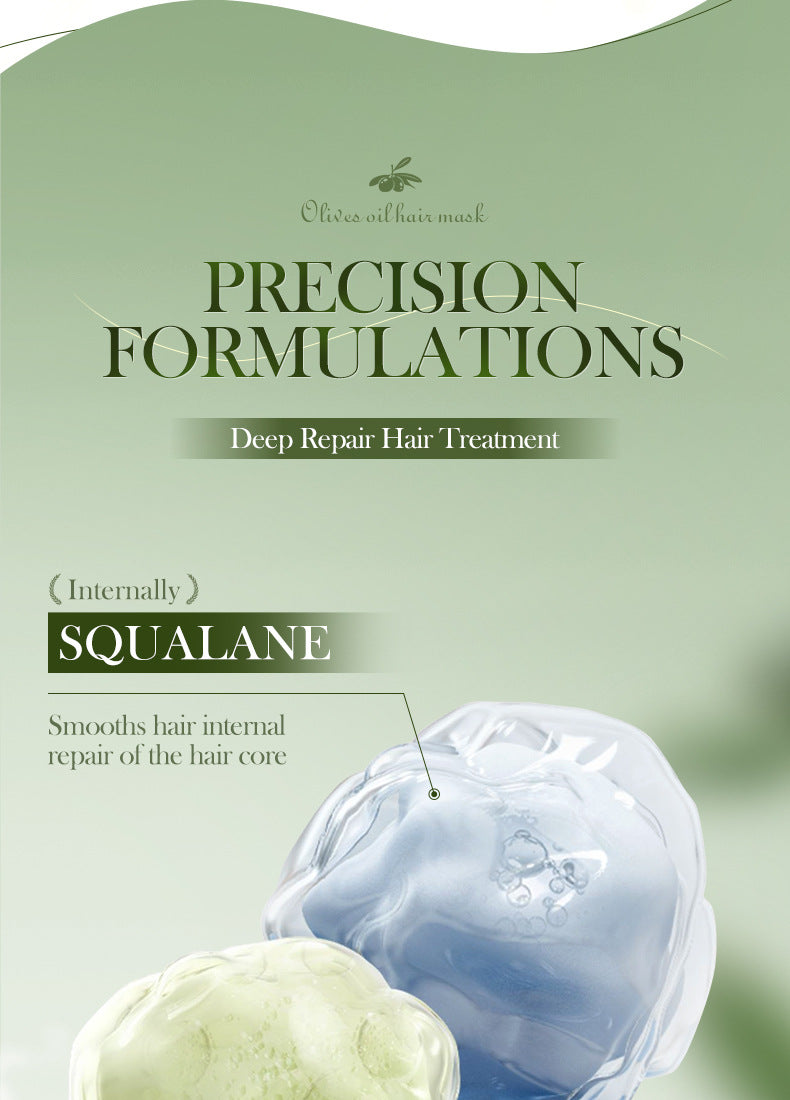 Olive Oil Hair Mask350g SADOER Repair and Improve Frizz Bagged Hair Mask Cross-Border Wholesale - 图片 20