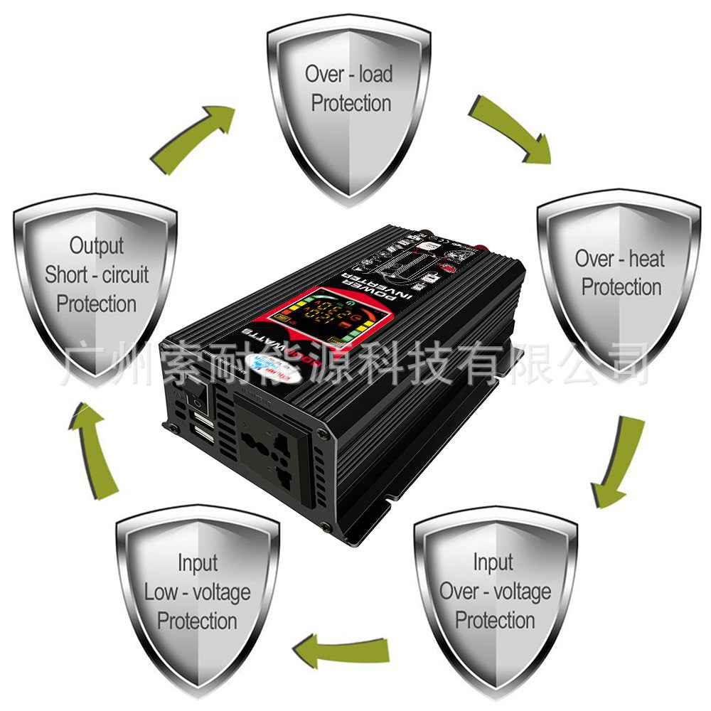 12V Solar Energy Kit System: Inverter 30A Controller 18W Solar Panel Solar System - 图片 17