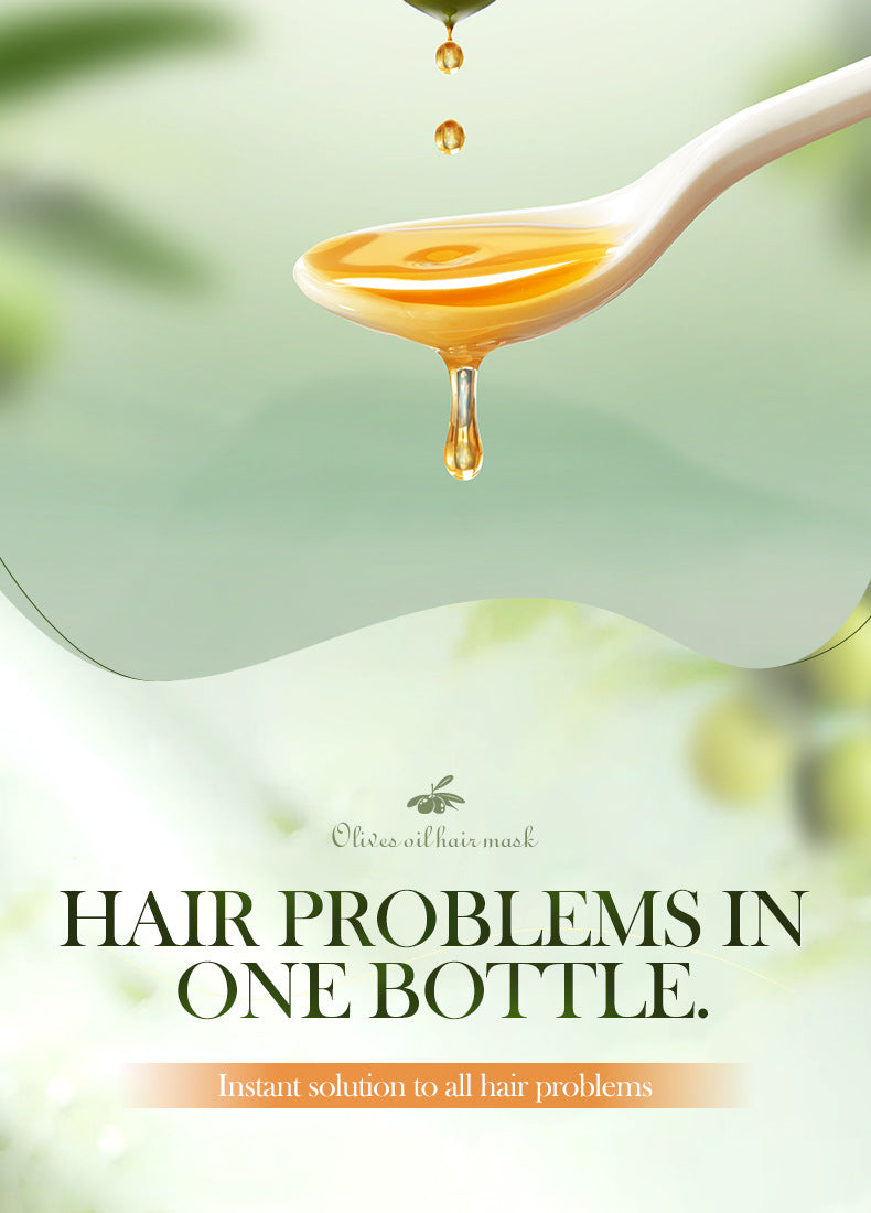 Olive Oil Hair Mask SADOER Repair Smooth Nourishing Hair Conditioner Cross-Border Wholesale - 图片 17