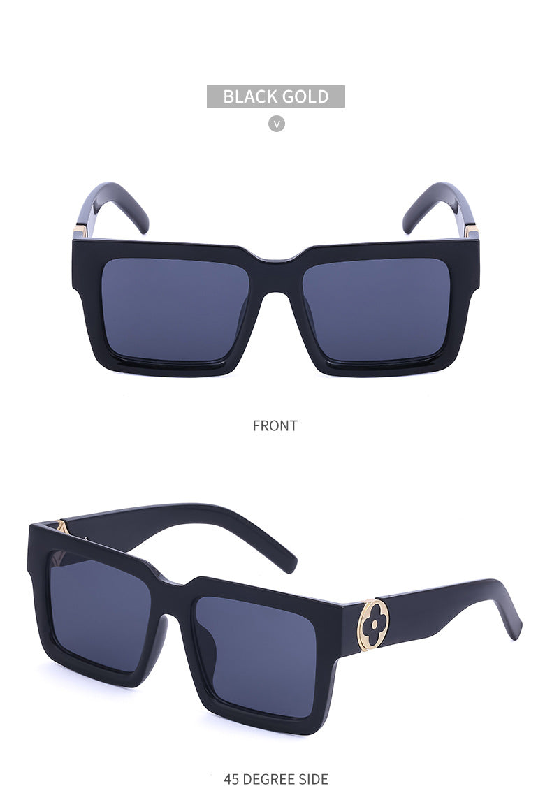 20252024 New Rich Man Sunglasses Men Trendy High-end Square Frame Sunglasses Men Glasses sunglass - 图片 37