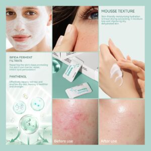 Probiotic Hydrating Mask Set for Moisturizing, Stabilizing, Repairing, Seasonal Changes, Night Recovery, and Soothing