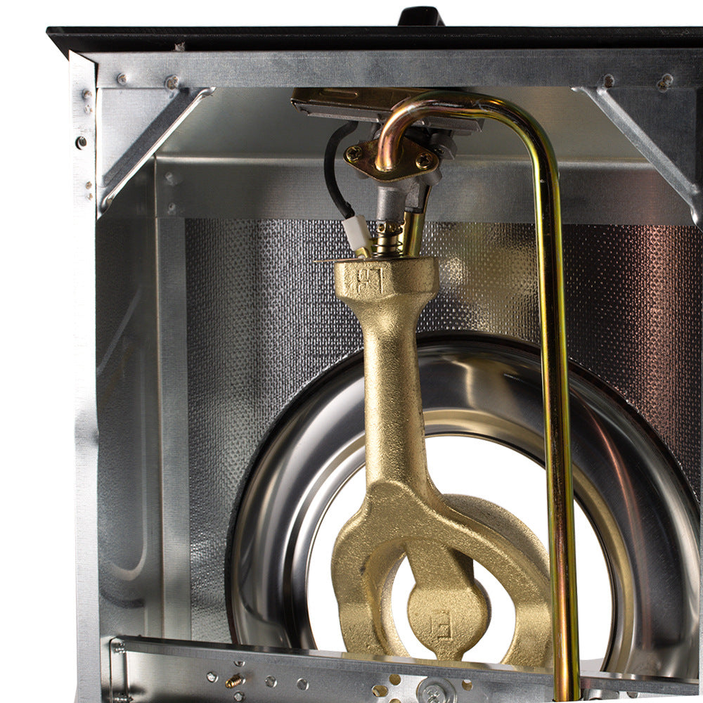 European Standard Gas Stove Single Burner Household Liquefied Gas Tabletop Flameout Protection Glass Rotating High Heat Natural Gas R.8034 - 图片 10