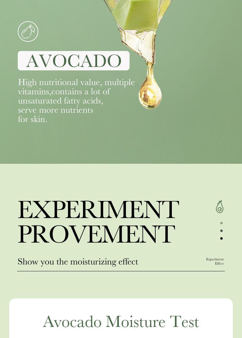 Avocado Face Cream SADOER Silky Hydrating Refreshing Non-Sticky Moisturizing Cream Cross-Border Wholesale - 图片 14