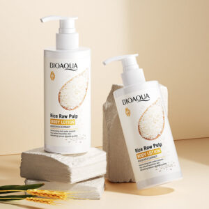 Body Lotion250ml BIOAOUA Rice Moisturizing Hydrating Lotion  Wholesale