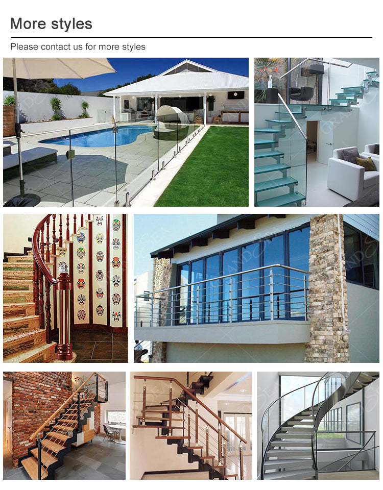 Foshan Factory Best Quality Iron Balcony Railings Designs - 图片 11