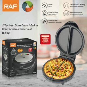 RAF European Standard New Deepened Electric Griddle Breakfast Machine Sandwich Pizza Grill Machine Double-Sided Heating Crepe Maker