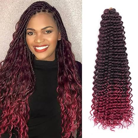 DeepWaveTwist Long Curly Hair Crochet Hair Extensions Afro Synthetic Hairpiece European and American Cross-Border Wholesale Fluffy - 图片 17